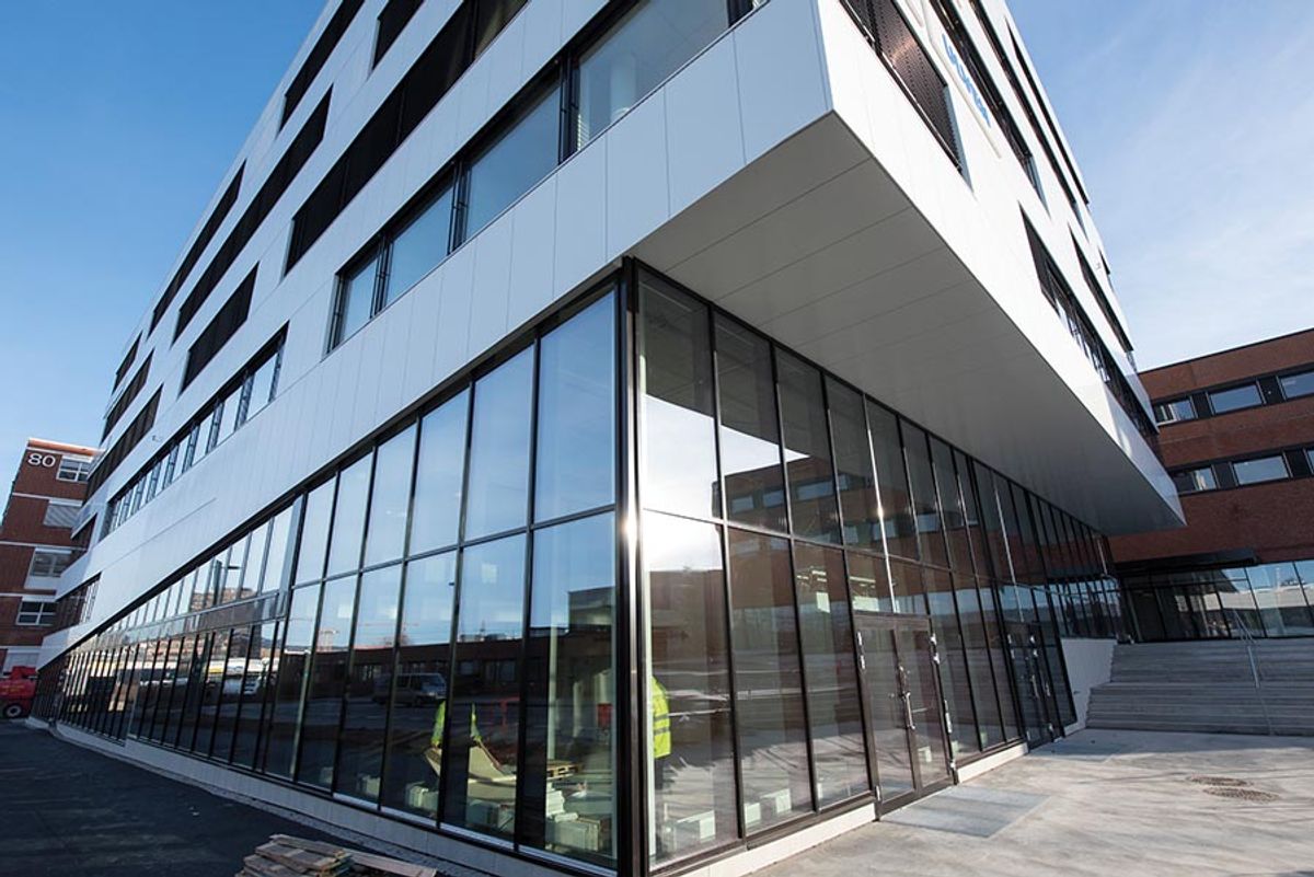 Samform holder til i moderne kontorer i Construction City på Ulven i Oslo,